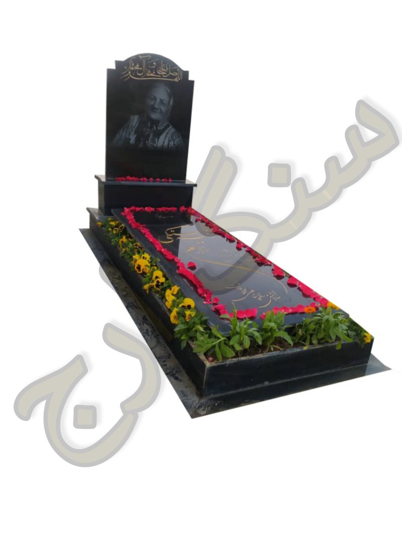 سنگ قبر گرانیت مشکی برزیلی