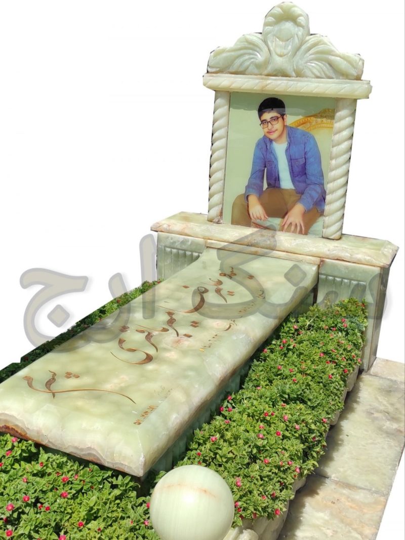 سنگ قبر مرمر سبز