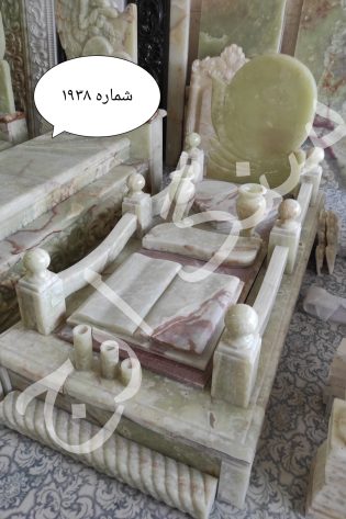 سنگ قبر مرمر سبز