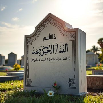 سنگ قبر حاج قاسم