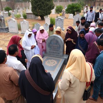 سنگ قبر حاج قاسم