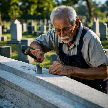 قیمت سنگ قبر معمولی