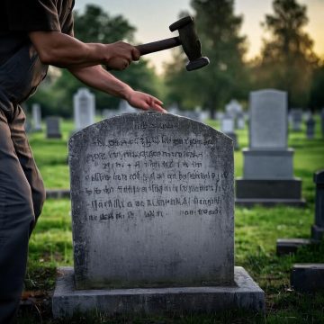 سنگ قبر ساده و شیک