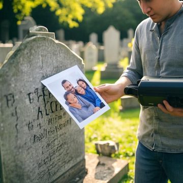 عکس سنگ قبر