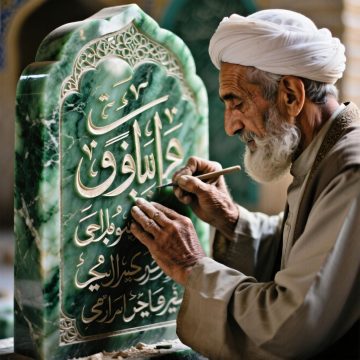 قیمت سنگ قبر مرمر سبز