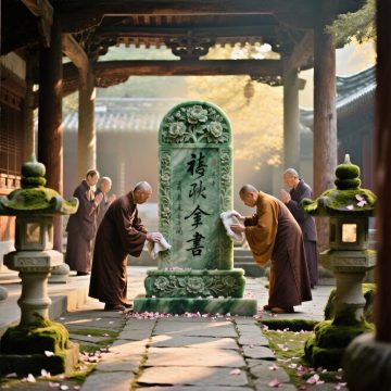 سنگ قبر سبز