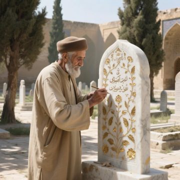 قیمت سنگ قبر مرمر نباتی