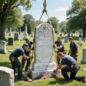 سنگ قبر خارجی