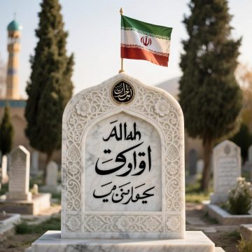 سنگ قبر لاکچری سفید