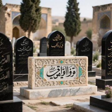 قیمت سنگ قبر نانو سفید ایرانی چقدر است؟