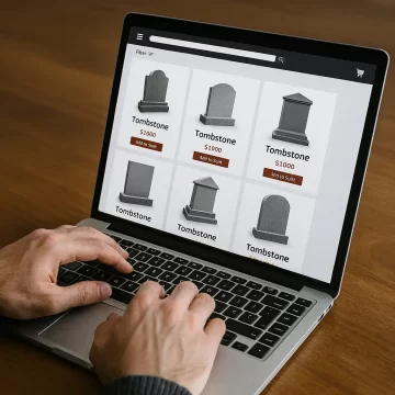 خرید اینترنتی سنگ قبر با ارسال رایگان