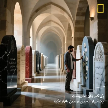 فروش سنگ قبر همراه با نصب در تهران 