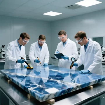 سنگ قبر مرمر آبی