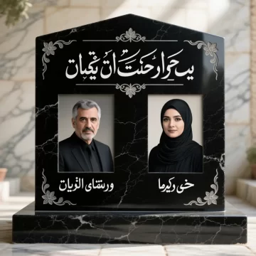 سنگ قبر گرانیت برزیلی