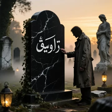 سنگ قبر گرانیت نروژی