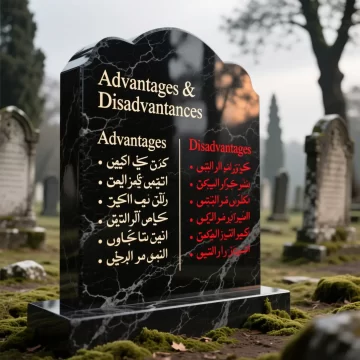 سنگ قبر گرانیت سیمین