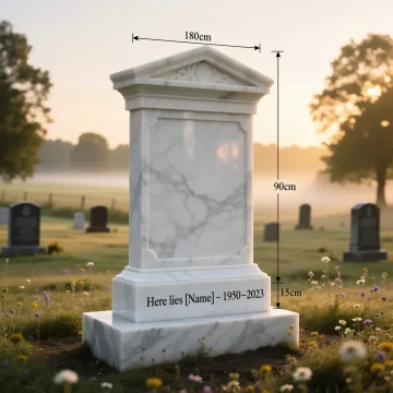 اشتباهات رایج هنگام خرید سنگ قبر مرمریت