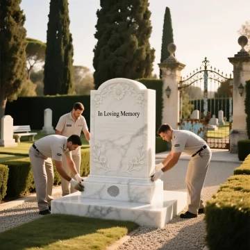 سنگ قبر مرمریت نیریز