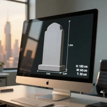 طرح سنگ قبر