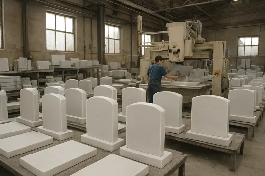 تولید سنگ قبر نانو