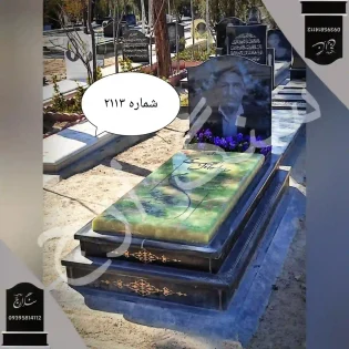 سنگ قبر مرمرم سبز