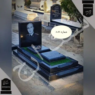 سنگ قبر گرانیت باغچه دار