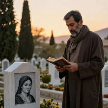 شعر سنگ قبر مادر