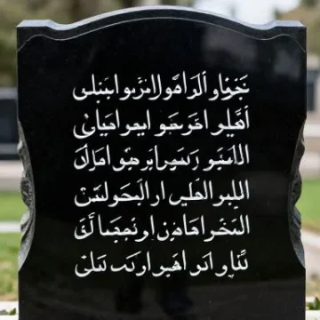 شعر سنگ قبر برای جوان